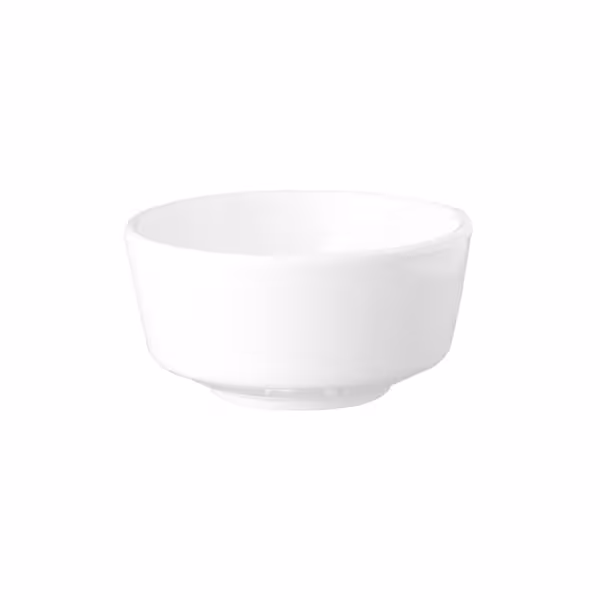 (36 adet) Ramekin (Sos Kasesi) - FLOAT - Melamin - 30ml - yuvarlak - Ø55mm - Beyaz/Siyah