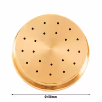 Disk za oblikovanje tjestenine – špageti 1 mm – pogodan za NMH13 – Ø 58 mm