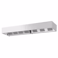 Commercial Wall-Mounted Extractor Hood – 4200mm – with Baffle Filters & Lighting