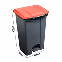 CAMBRO | Commercial pedal bin - 87 litres