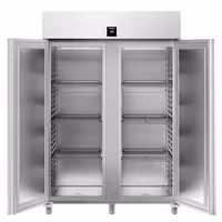LIEBHERR | Szafa chłodnicza PERFORMANCE – stal nierdzewna – GN 2/1 – 1360 L – od -2 do +15 °C – z wnętrzem ze stali nierdzewnej i 2 drzwiami