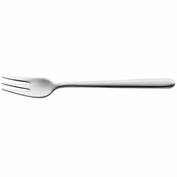 ZWILLING | Chiaro Cake Fork – 150 mm - 18/10 Stainless Steel - Matte - Tapered Tines - Dishwasher Safe