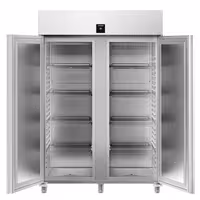 LIEBHERR | Szafa mroźnicza PERFORMANCE – stal nierdzewna – GN 2/1 – 1360 L – od -26 do -9 °C – z wnętrzem ze stali nierdzewnej – z 2 drzwiami