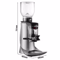 Kahve Değirmeni - 2kg - 55dB - Dozaj Hazneli - Gümüş