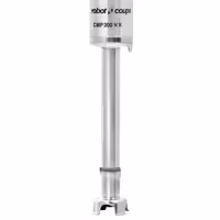 ROBOT COUPE | CMP 300 V.V. - saumikser koos segistuskannuga 350mm - 350 W - 2300 kuni 9600 p/min - kiirus on reguleeritav sujuvalt.