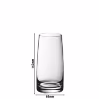 (6 adet) WMF | DIVINE - Karıştırma bardağı 09 - 361 ml - kalibre edilmemiş