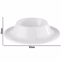 (6 adet) Yumurtalık EGGY - 4'lü Set - Melamin - Ø85mm - Beyaz