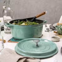 STAUB | LA COCOTTE - Cocotte - Ø 280 mm - Lijevano željezo - Zelena boja kadulje