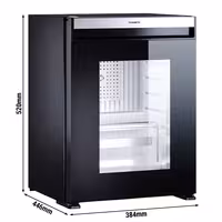 DOMETIC | Minibarkoelkast - EVOLUTION A30G - 384 mm - 30 liter - met 1 glazen deur & deurscharnier rechts