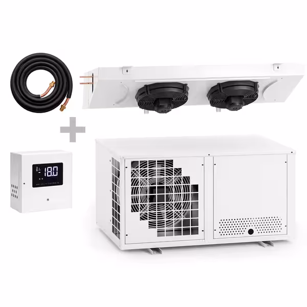 Commercial Remote Split System Freezer Pack - max. for 20 m³ - IP rating IP 51 - 497W
