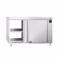 PREMIUM grijaći ormar – 1200 x 700 mm – s otvorom za posluživanje i kliznim vratima – digitalni
