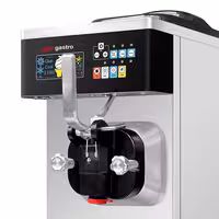 Commercial Soft Serve Ice Cream Machine - 20-26L/h - 1.6kW - for 1 flavour - Countertop - Pre-Cooling