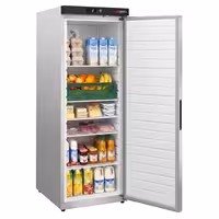 Commercial Upright Storage Fridge Stainless Steel PREMIUM - 305 litres - with 1 door