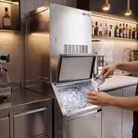 Premium Plus modularni aparat za proizvodnju pahuljastog leda – 155 kg/24, uključujući spremnik za pohranu leda od 100 kg