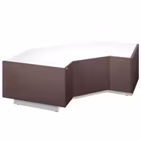 Corner Till Counter RIGA - 1750mm - 90° internal corner