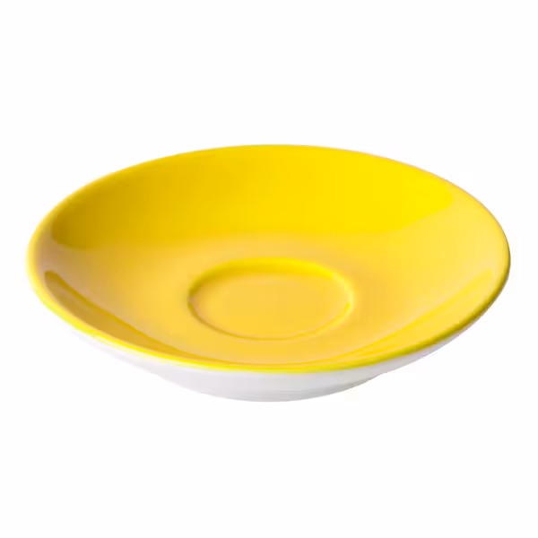 (6 adet) BART COLOUR CAFE - Espresso Fincan Tabağı - Ø110mm - Sarı