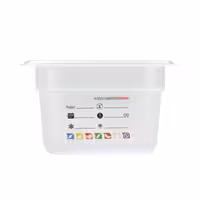 (6 komada) CAMBRO | SafeTrak – GN 1/6 polipropilenski spremnik – neprozirni – Visina: 100 mm