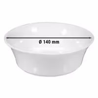 (4 pcs) SELTMANN WEIDEN | SAVOY Dessert bowl – Ø 140 mm – White porcelain