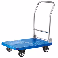 Transportna kolica - 480x730 mm - s 1 policom od plastike