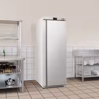 Szafa chłodnicza magazynowa ECO – stal nierdzewna – 400 L – z 1 drzwiami