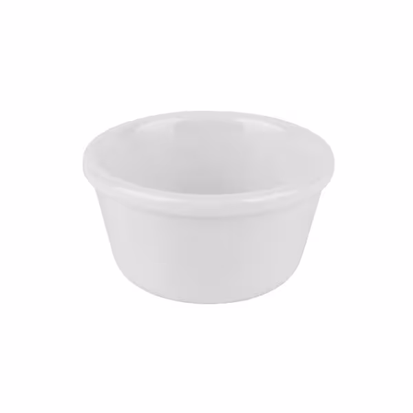 (24 adet) Ramekin (Sos Kasesi) - CASUAL - Melamin - 120ml - yuvarlak - Ø85mm - Beyaz