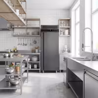 Szafa mroźnicza PREMIUM – stal nierdzewna – GN 2/1 – 700 L – z 1 drzwiami – antracytowa