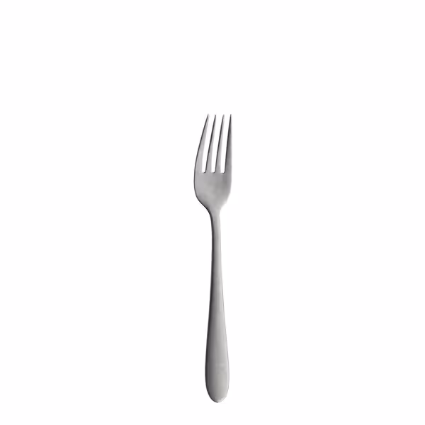 (12 pieces) WMF | Sara - stonewashed Dessert Fork – 185 mm - stonewashed - 18/10 stainless steel