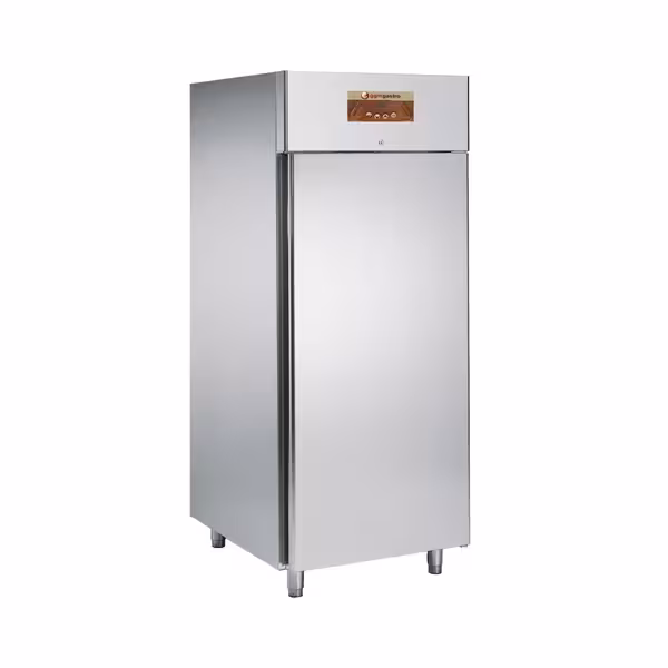 Szafa mroźnicza piekarnicza PREMIUM – stal nierdzewna – EN 600 x 800 – 858 L – z 1 drzwiami