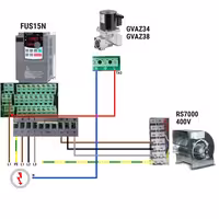 Centrifugalni ventilator 7000 m³/h - za zidne nape
