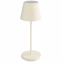 (4 adet) Şarj Edilebilir Masa Lambası - MERLE MINI - 3 kademeli kısılabilir - Ø110x305mm - Whisper White