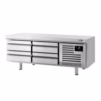 Külmsahtlikapp PREMIUM PLUS +2…+8 °C - 1600 mm - 225 l - 4 sahtlit - 4x GN 1/1