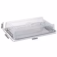 (6 pcs) Display Cover - STACKER - GN 1/1 - 535x330mm - Height: 90mm
