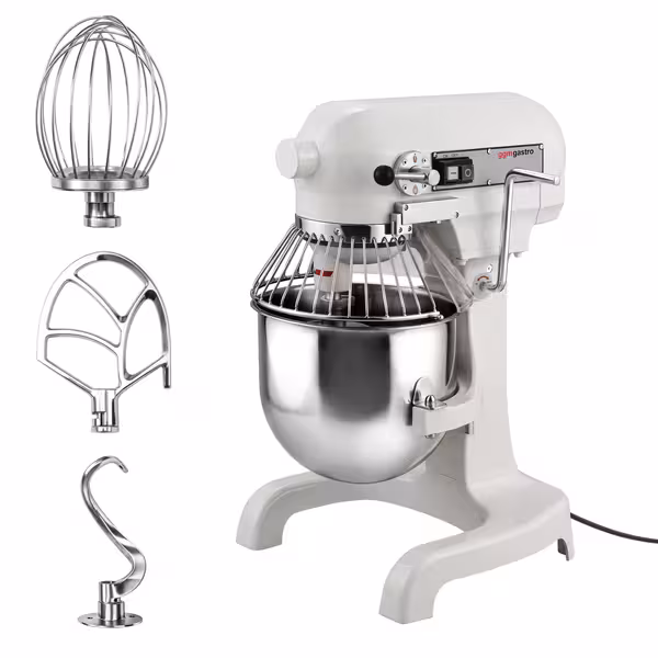 Batedeira planetária profissional - 10 litros - 550 watts - inclui 3 acessórios para bater