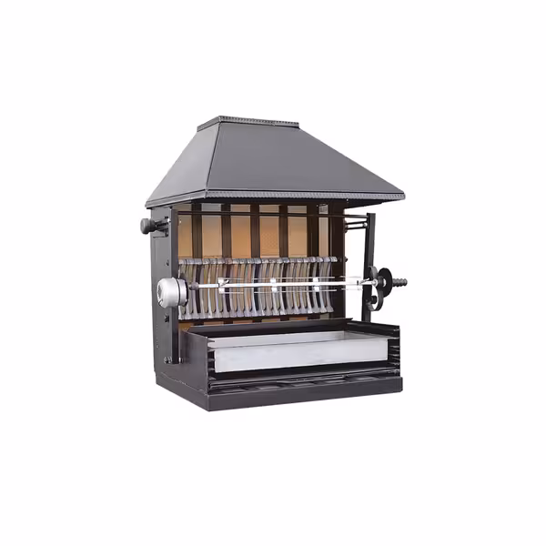 Charcoal Chicken Grill (Rotisserie) - with 1 spit for up to 3 chickens