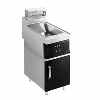 Grijač za pomfrit - 1,17 kW - s ormarićem - 1 vrata - s keramičkom IR lampom