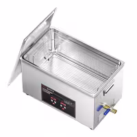 Ultrazvučni čistač – 30 litara – 600 W ultrazvučne snage – s odvodnim ventilom