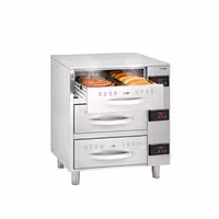 Soojakapp - 6 kW - GN 1/1 - 3 sahtlit - 824x578x957 mm