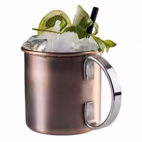 (6 adet) Karıştırma Kabı MOSCOW MULE - 450ml - Antik-Kupfer