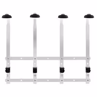 FUCHS | Wall Mount for 4 Bottles - 0.7 to 1 Litre