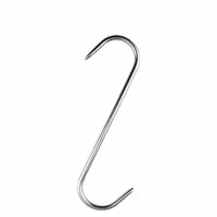 (10 pcs) Crochets à viande pour armoire de maturation - Longueur: 180mm - Épaisseur: 5mm