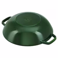 STAUB | SPECIALITIES - Wok sa staklenim poklopcem - Ø 300 mm - Liveno željezo - Boja bosiljka