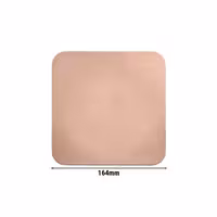 (6 adet) SELTMANN WEIDEN | Coupe tabak - düz kare - 165x165 mm - Toz Pembe