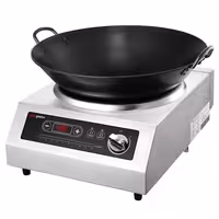 Indukcijski wok štednjak - 3,5 kW - 1 zona - Ø 460 mm - uključuje wok