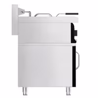 Freidora eléctrica - 10L - 12,0kW - con grifo de vaciado - incl. mueble bajo con 1 puerta