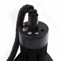 Infracrvena grijaća svjetiljka - 275 W - sjenilo Ø 290 mm - podesiva po visini - crna