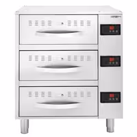 Soojakapp - 6 kW - GN 1/1 - 3 sahtlit - 824x578x957 mm