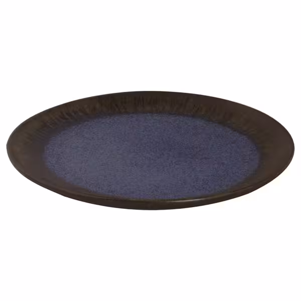 (6 adet) TAMA - Düz Tabak - Steinzeug, Ø285mm, Mavi