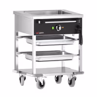 Toplovodna kupka grijana kolica - 1 kW - GN 1/1