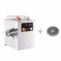 Električni stroj za mljevenje mesa – glava 22 - 250 kg/h - 1,5 kW - 230 V (monofazni) - s hlađenjem - ploča 4 mm - stolni