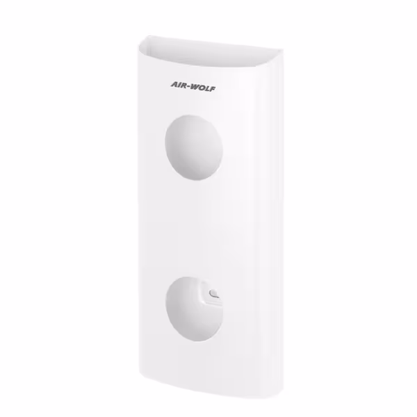 AIR-WOLF | Distributore di sacchetti sanitari per un massimo di 25 sacchetti sanitari - Acciaio inox bianco